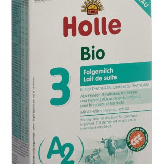 Holle A2 Bio-Folgemilch 3 Karton 400 g
