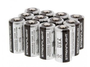Streamlight CR123 3V Lithium Batterie