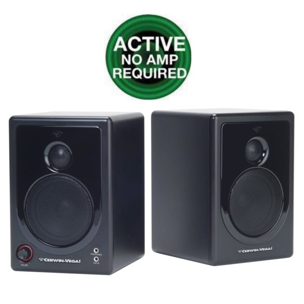 Cerwin-Vega XD-3 Active Desktop Speakers