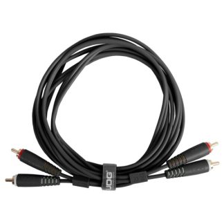UDG Ultimate Audio Cable Set RCA – RCA Black Straight (1.5 Metre)