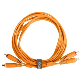 UDG Ultimate Audio Cable Set RCA – RCA Orange Straight (1.5 Metre)