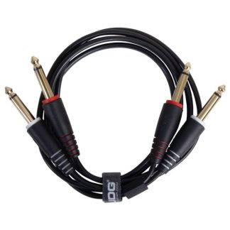 UDG Ultimate Audio Cable Set 1/4” Jack – 1/4” Jack Black Straight (1.5 Metre)