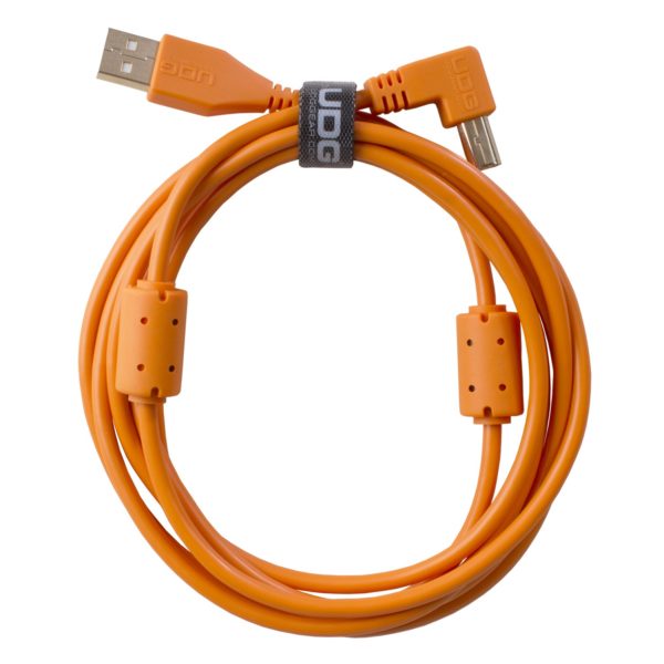 UDG Ultimate Audio Cable USB 2.0 A-B Orange Angled (3 Metre)
