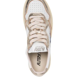 Autry logo-patch lace-up sneakers