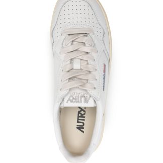 Autry Medalist platform leather sneakers