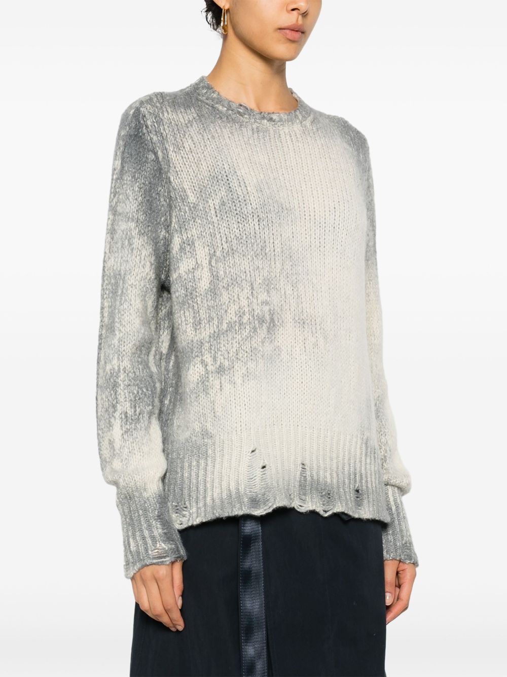 Avant Toi bleached sweater