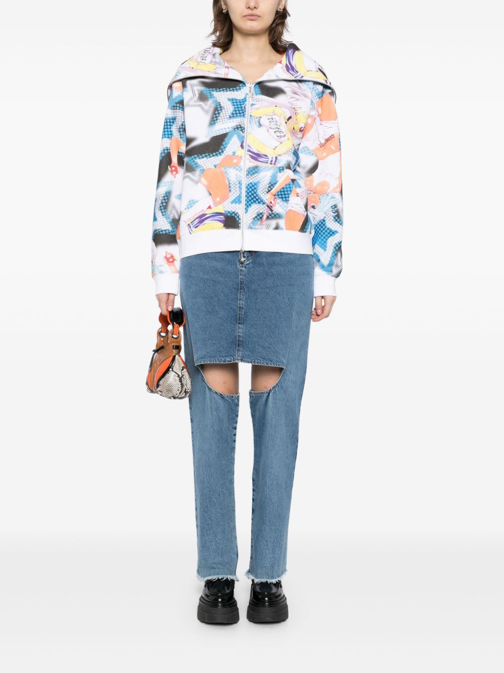 Ashley Williams Manga Butterfly hoodie