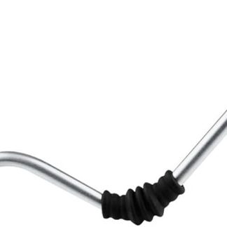 Zoegneer Silver Coffee Machine Steamer Stick Coffee Steamer Tube Compatible with Espresso Machines 17cm (1 Hole)