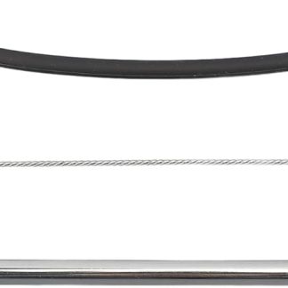 Kaffeemaschinen-Ersatzrohr, Edelstahl-Silikon-Milchschlauch mit Reinigungsbürste, Kaffeemaschinenaufschäumer-Zubehör für Zuhause