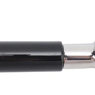 58mm 3 Ears Bottomless Portafilter Coffee Bottomless Portafilter for Coffee Machine Stainless Steel Portafilter (Black)