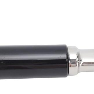 TeamSky Premium 51mm Nude Bottomless Portafilter, 3 Ears Stainless Steel Coffee Bottomless Portafilter For 6001 5403 KF5400(C2 Black)