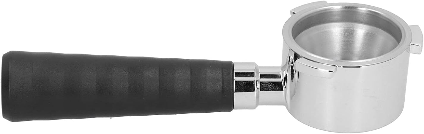 Coffee Filter Handle, Stainless Steel Filter Handle Holder Accessories for DeLonghi Coffee Machine (Triangular Handle)