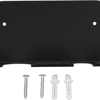 Coffee Bottomless Handle Ear Bracket Space-Saving Universal Portafilter Handle Hanger with Adhesive for Coffee Machines (Black)