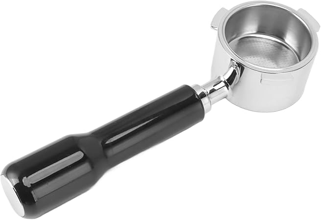 3 Ohren,Bodenloser Kaffee-Siebträger, Zinklegierung, Ergonomisch, Abnehmbare Bodenlose Hand Und Bodenloser Nackter Siebträger, Espresso-Zubehör