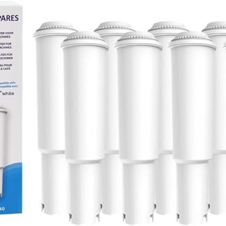 AllSpares Water Filter (x8) Suitable for Jura Impressa Coffee Machines Replacement Filter for Jura White 60209