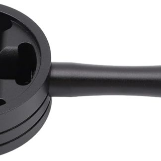 Tangxi Dampfhebel für Kaffeemaschinen, Edelstahl 304. Starke Haltbarkeit. Praktischer Dampfknopf an der Außenseite für Kaffeemaschinen (BLACK)