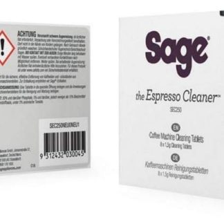 Sage Espresso Coffee Machine Pack 8 Cleaning Tablets