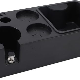 Espresso -Knockbox und Tamp Station, abnehmbare Knockbox für Barista -Zubehör, abnehmbare Knockbar und Espresso -Zubehör für Home, Office, Nicht -Slip -Basis -Zubehör