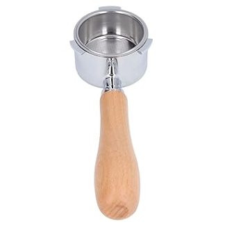 Portafilter Holder, Abrasion Resistant, Easy to Clean, Bottomless Portafilter Holder, Ultra Fine Filtration for Delonghi 51