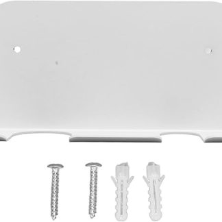 Coffee Bottomless Handle Ear Holder Space Saving Universal Portafilter Handle Hanger with Adhesive for Coffee Machine (White)