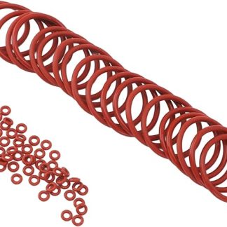 UPQRSG Pack of 120 Coffee Machines O Loop Silicone Seal with High Temperature Resistance, Waterproof Brewing Unit Seal, Coffee Machine Pads, Professional Replacement by Kaffeema