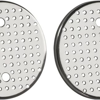 Packung Mit 2 Runden Kaffeemaschinengrifffiltern Kaffeefilterscheibe Ersatz Rückspülfiltersieb Für Kaffeemaschinen Kaffeemaschinenzubehör
