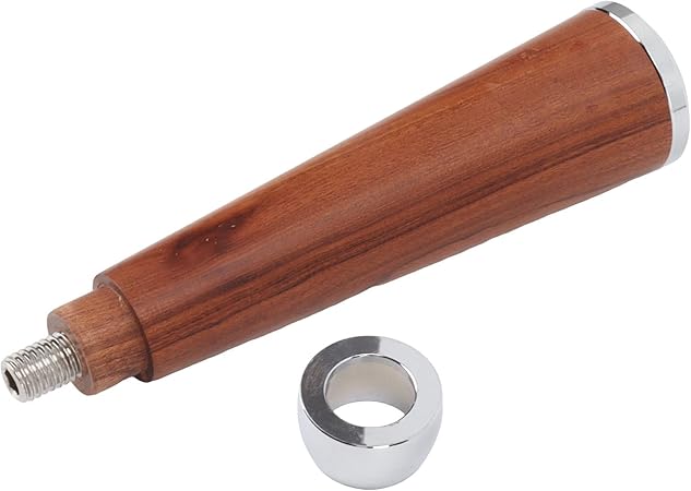 Wooden Handle for Coffee Machine Filter Holder, M10 Thread, Replacement Handle, Bottomless Portafilter, Machine Accessories for Cafe and Home