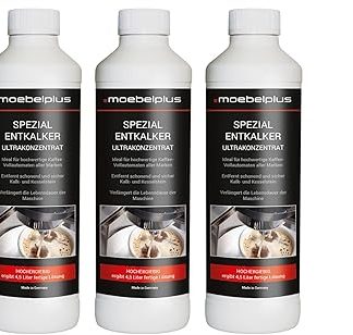 moebelplus Special Descaler Ultra Concentrate Set of 3