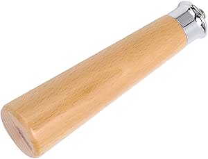 Uadme M10 Portafilter Handle, M10 Coffee Strainer Handle, Beech, Flat Bottom, Coffee Machine Replacement, Home Coffee Accessories