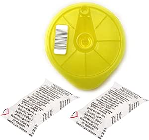 Aqualogis T-Disc and 2 Descaling Tablets Yellow, Compatible with Bosch 621101 Service T-Disc for Tassimo T20, T40, T65, T85