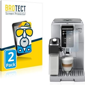 BROTECT Anti-Glare Screen Protector for DeLonghi Dinamica ECAM350.75.S/ 350.15.B/ 370.95.S/ 353.75.W/ 370.95.T/ 356.77.S (Pack of 2) Matte