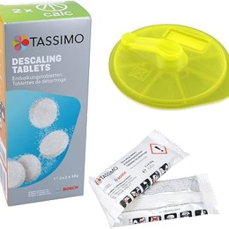 DL-pro Cleaning Disc + Descaling Tablets for Bosch Siemens 576836 00576836 311909 00311909 for Tassimo Capsule Machine Coffee Capsule Machine Coffee Machine Fully Automatic Coffee Machine