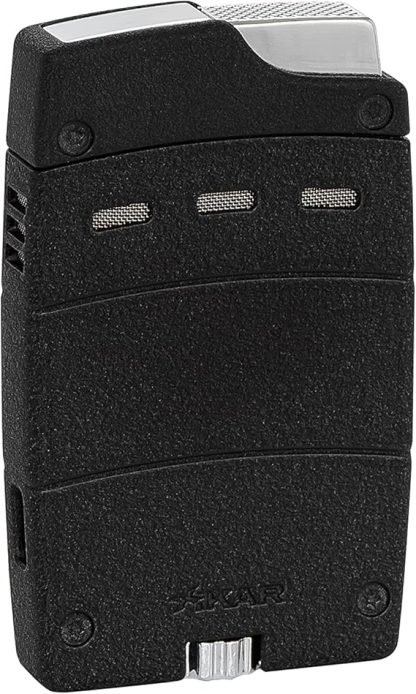 Xikar Ultra Mag Single Cigar Lighter, Magnetic Metal Body, Black
