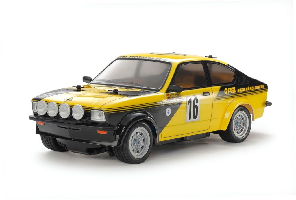 Tamiya onroad 1/10 Opel Kadett GT/E Rallye MB-01 RC car (with motor and controller)