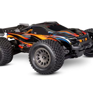 Traxxas Mini XRT VXL brushless truck RTR Orange complete with 2S lipo battery & USB charger