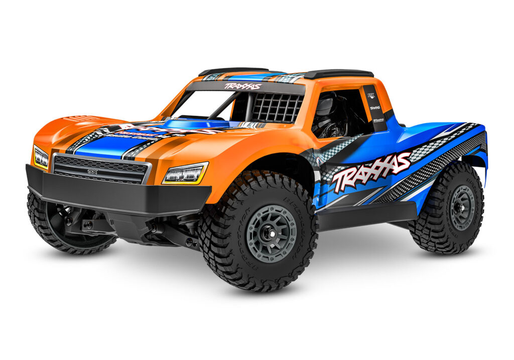 Traxxas Mini Slash BL-2s Brushless 4WD Short Course Truck 2.4 GHz Orange Includes Traxxas 3500 mAh 2-cell lipo and lipo charger