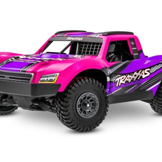 Traxxas Mini Slash BL-2s Brushless 4WD Short Course Truck 2.4 GHz Pink Includes Traxxas 3500 mAh 2-cell lipo and lipo charger