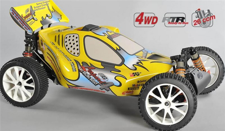 FG Leopard 4 Sports-Line 4WD Fuel 2-stroke RC car RTR in white – FG67040R