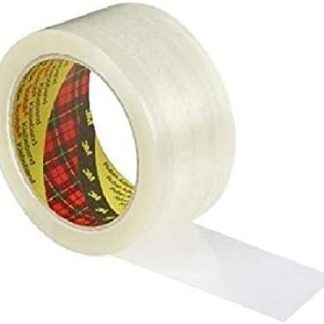 Scotch Classic Clear Packing Tape. Easy to unwind box sealing tape. Ideal for sealing boxes and parcels. 6 Rolls