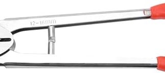 Jarchii Packing Pliers, 3mm Thick Packing Pliers Manual Strapping Machine Paper Double Packer Flexible Rotary Pliers Mouth for Strapping Sealing and Packing