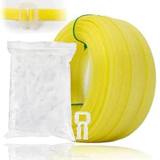Manual Strapping Set Including Strapping Set (100 m PP Strapping Tape + 100 Plastic Clips)