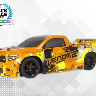 HPI Racing Sport 3 Venom 2 Brushed RTR + 2nd set of HPI tires with rims and battery with charger (50 km/h)