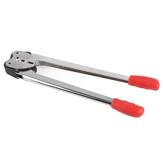 Manual Strapping Tool | High - Strength Steel Packing Pliers for Plastic Strapping/Cardboard Boxes/Shipping Supplies | Secure - Grip Handle, 1257g Industrial Packer