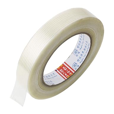GTIWUNG 1 x Filament Reinforced 20 mm x 50 m Filament Adhesive Tape Fibreglass Reinforced Packing Tape Filament Tape Thread Reinforced Strapping Tape
