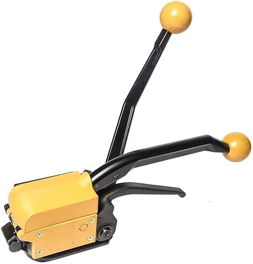 YADLCR Steel Strap Strapping Device Manual Strapping Machine Steel Tape Packaging Machine Portable Bale Press for Sleeveless Strapping of Steel Bands (12.7-19 mm)