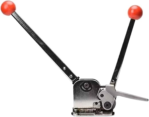 ABBNIA Tensioner Strapping GD35 Manual Steel Belt Packaging Tool Buckle-Free Manual Combination Tool Steel Belt Packing Machine Is Suitable For 13-19 mm