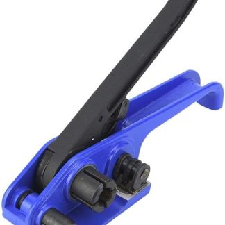 AYNEFY Strapping Device Strapping Tensioner Manual PET/PP Strapping Packing Machine Tensioner Strap Tensioner Ratchet Tensioner for Strapping Strap 16-19 mm, Blue
