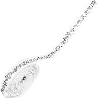 OSALADI Musiknote Druckband Basteln Verpackung Verpackung Polyester Umreifung Feiertagsdekorationen