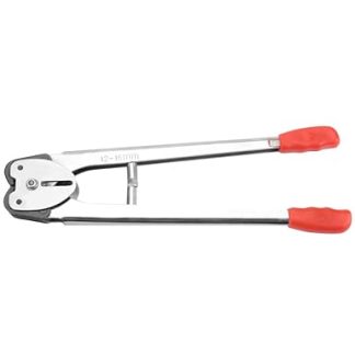 High Performance Strapping Seal Button Connection Packaging Strapping Banding Tensioning Tool Plastic Poly Polyester Manual Sealing for 1/2 (12-16mm) Tape