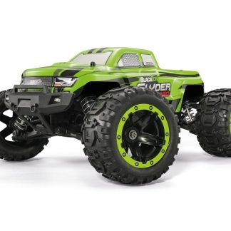 Blackzon Slyder MT Turbo 1/16 4WD 2S Brushless Monster Truck Green with lipo battery and charger (50km/h)